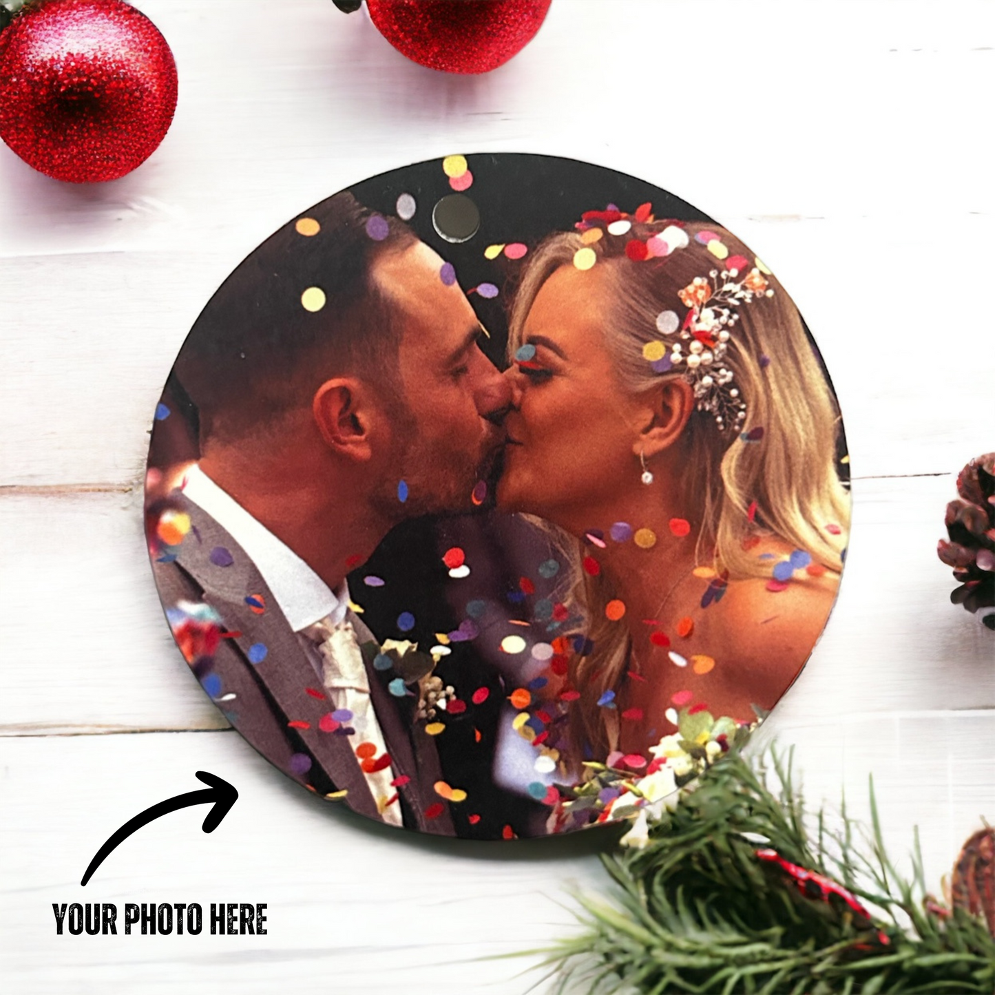 Personalised Photo Bauble